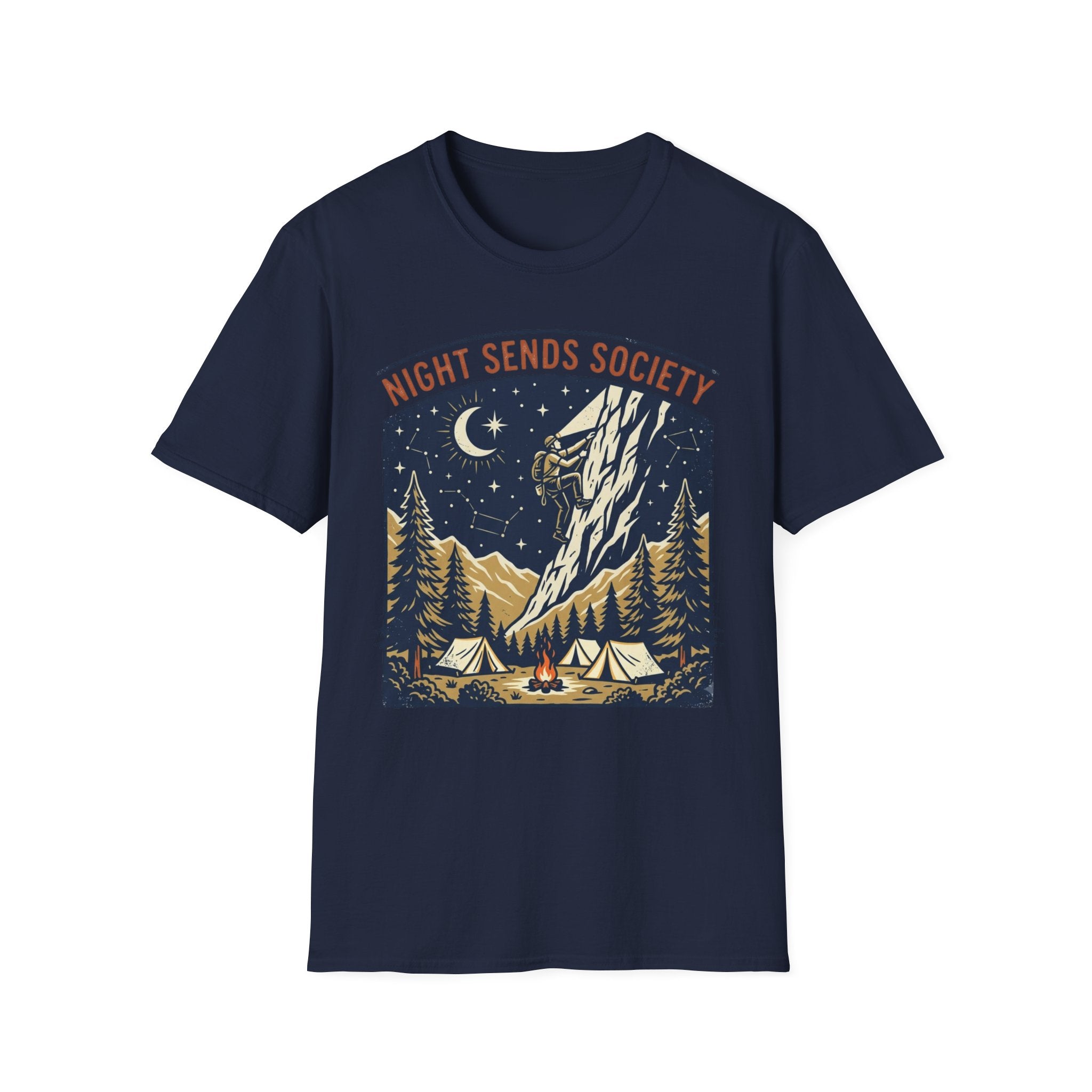 Night Sends Society Climbing T-Shirt
