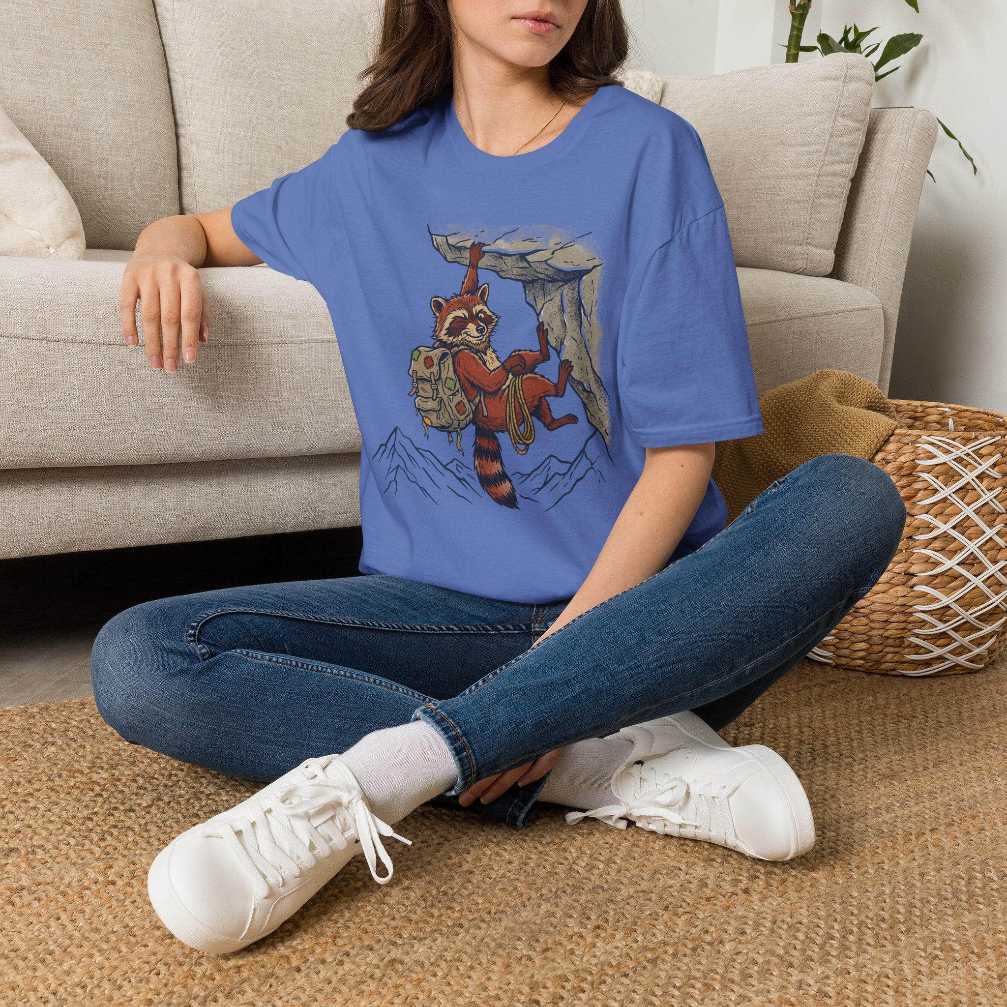 Raccoon Climbing T-Shirt