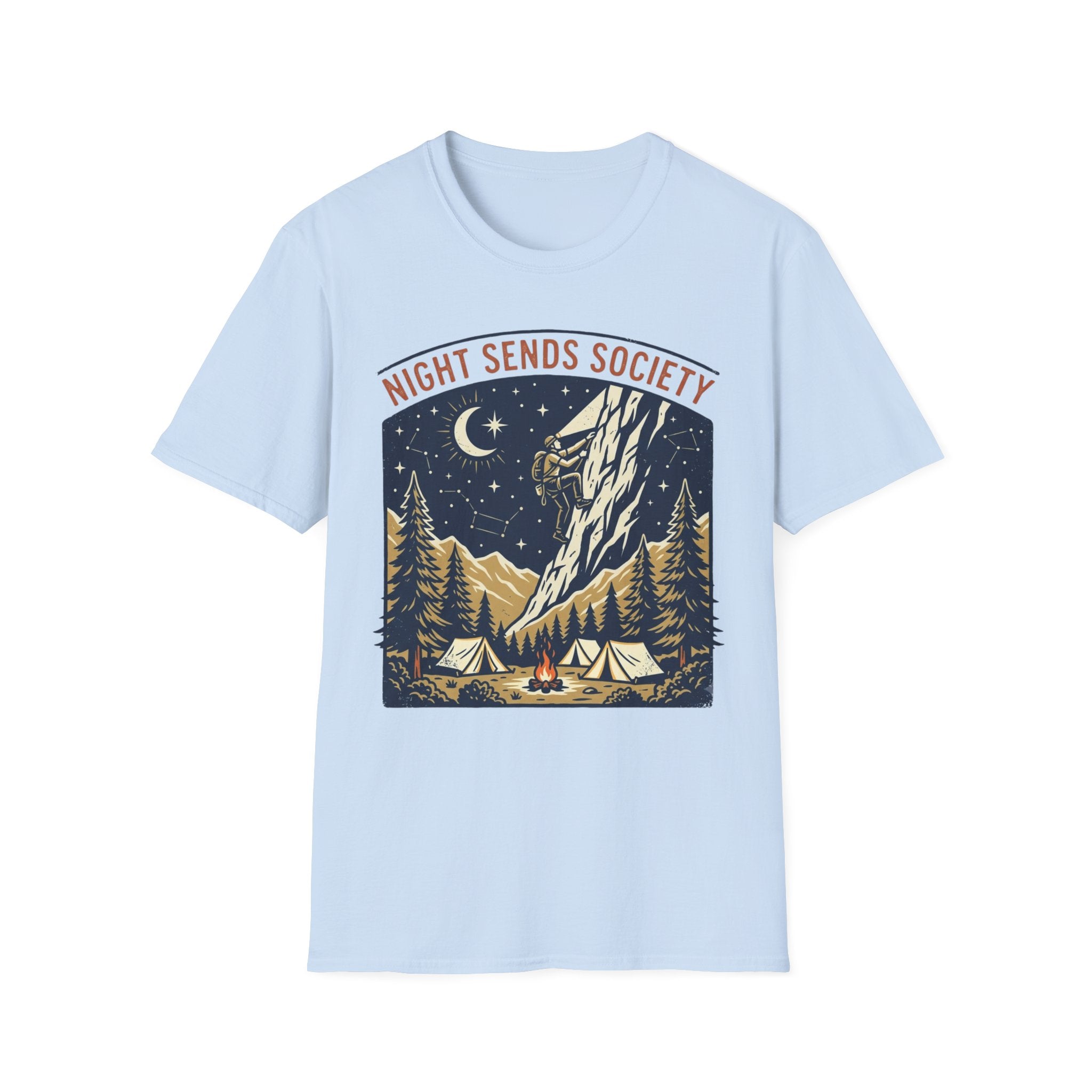 Night Sends Society Climbing T-Shirt