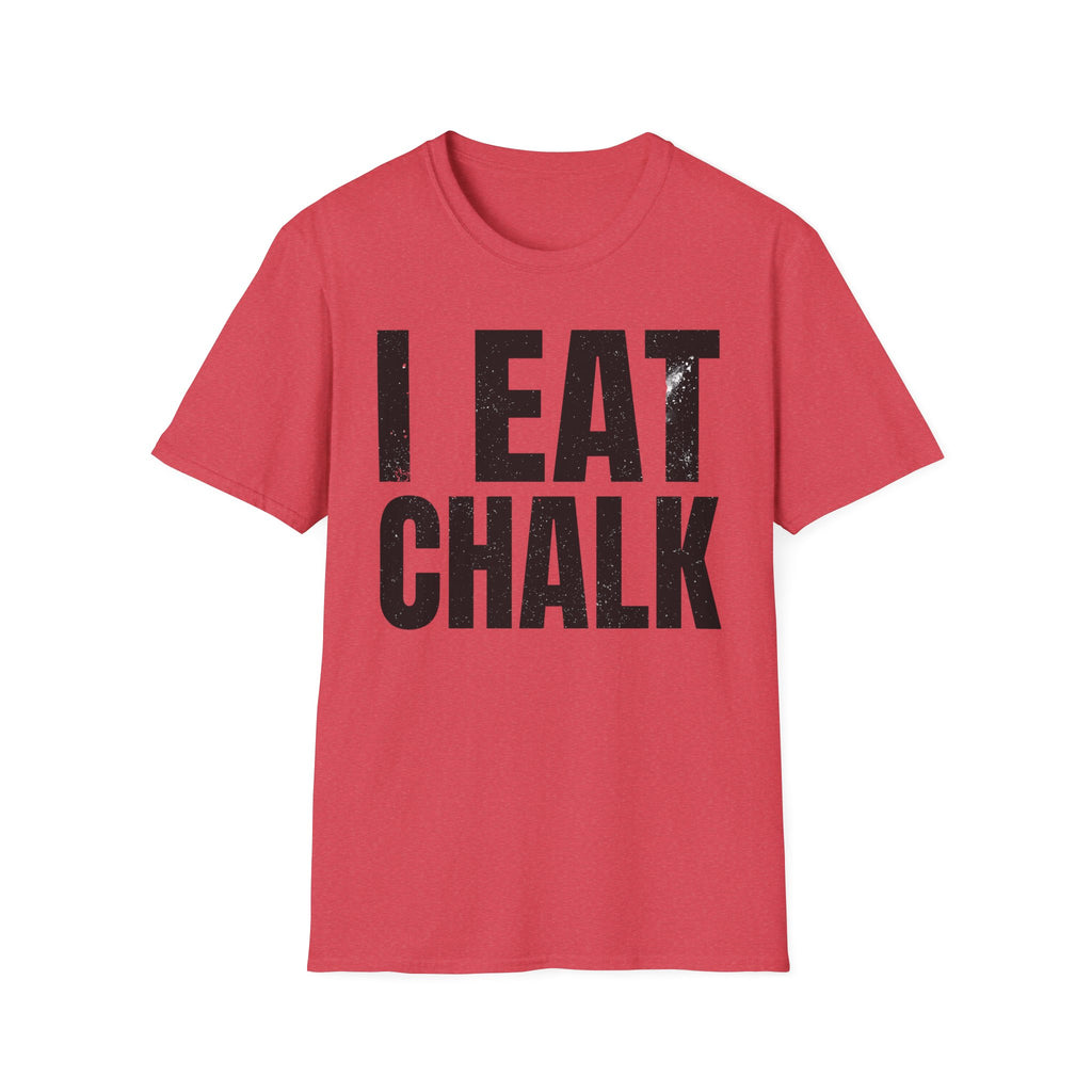 I Eat Chalk Climbing T-Shirt