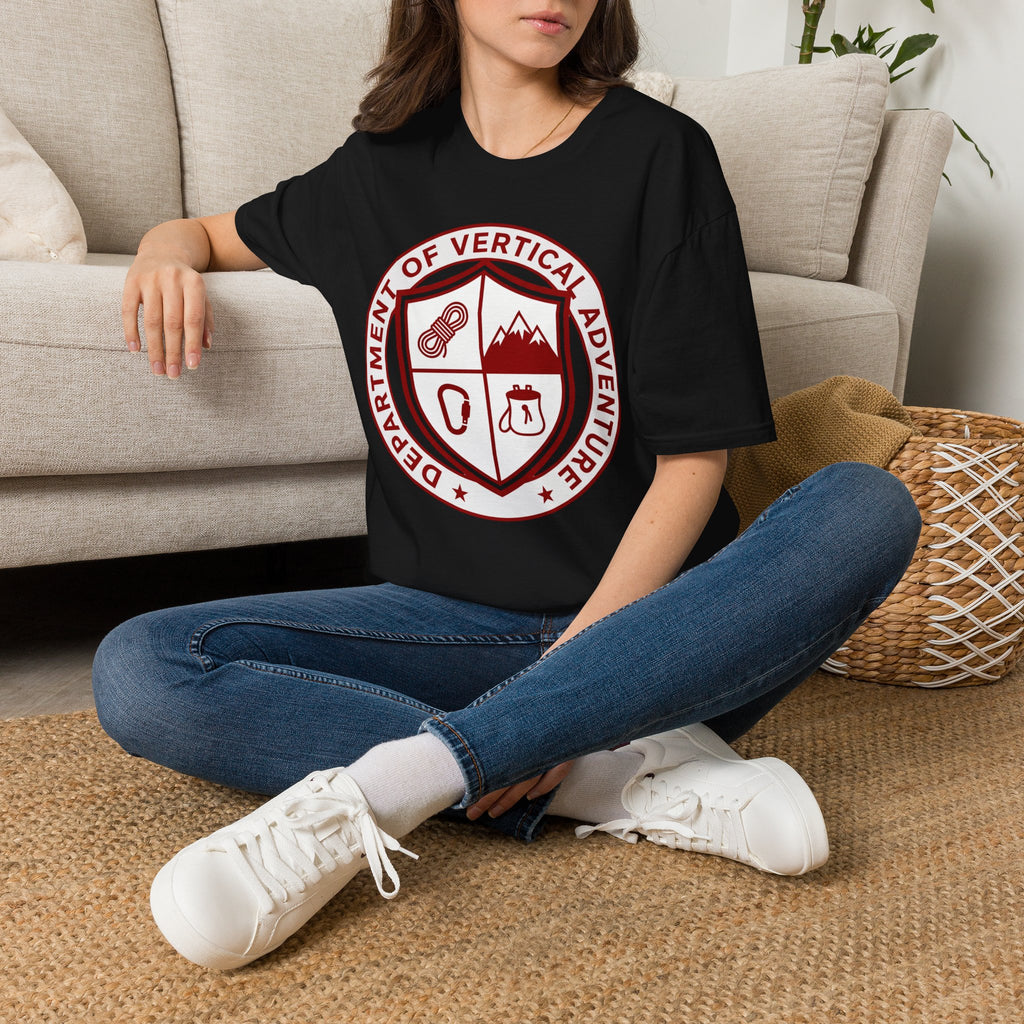 Department of Vertical Adventure Climbing T-Shirt