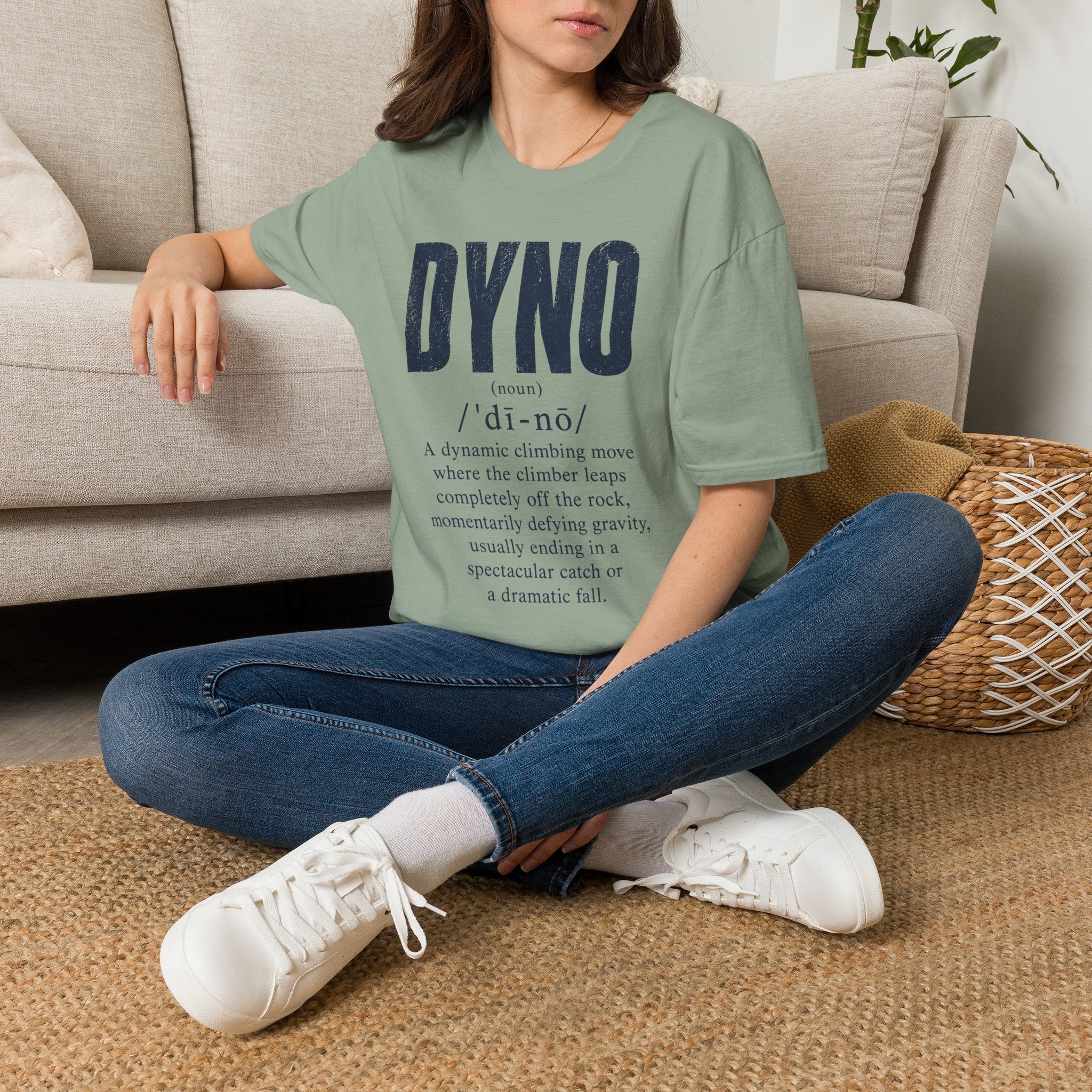 Dyno Climbing Definition T-Shirt