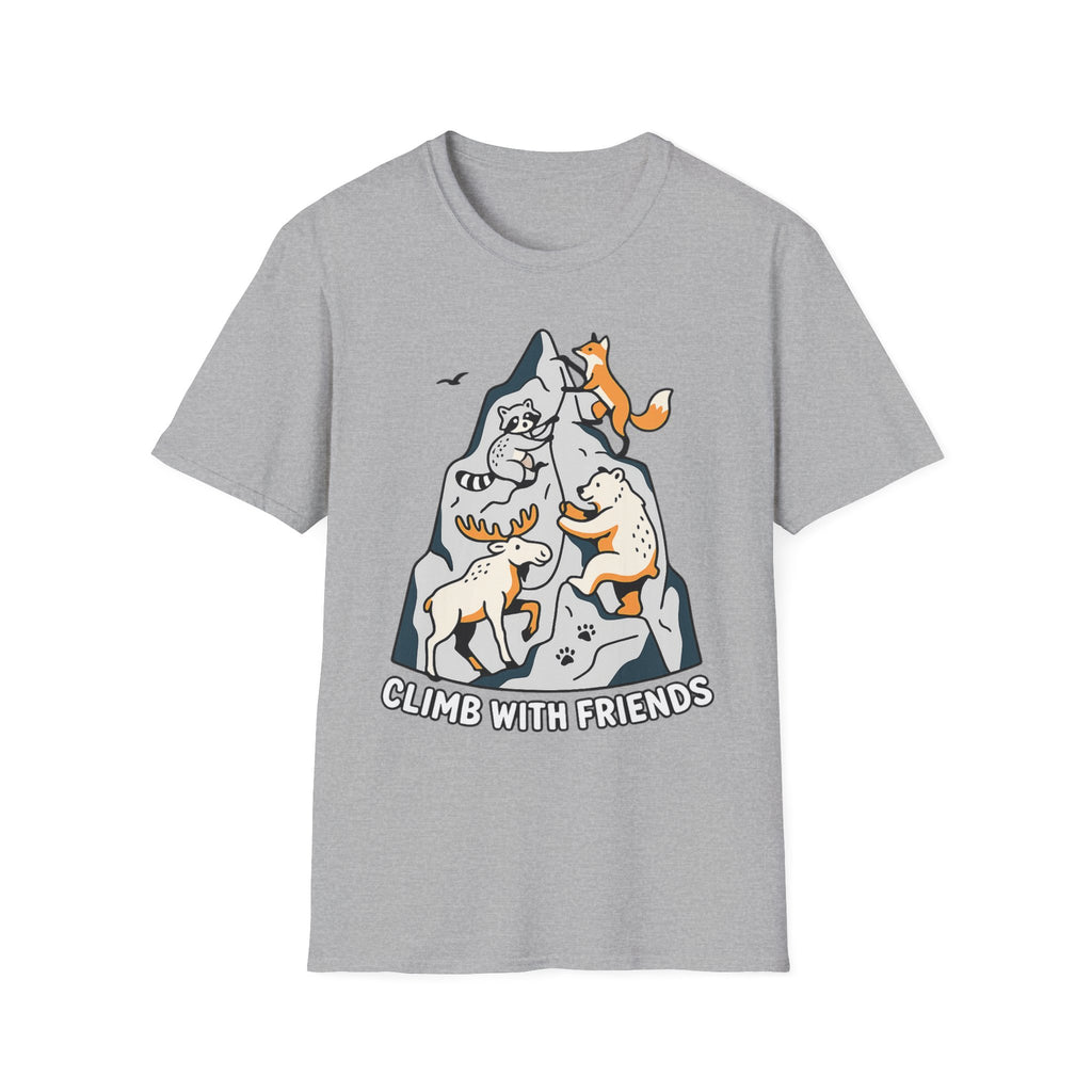 Climb With Friends Animal Climbing T-Shirt