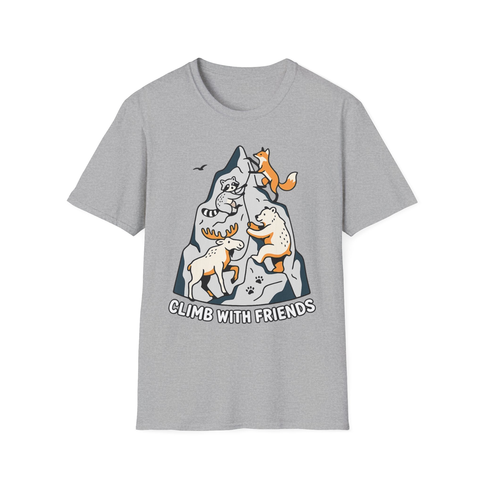 Climb With Friends Animal Climbing T-Shirt