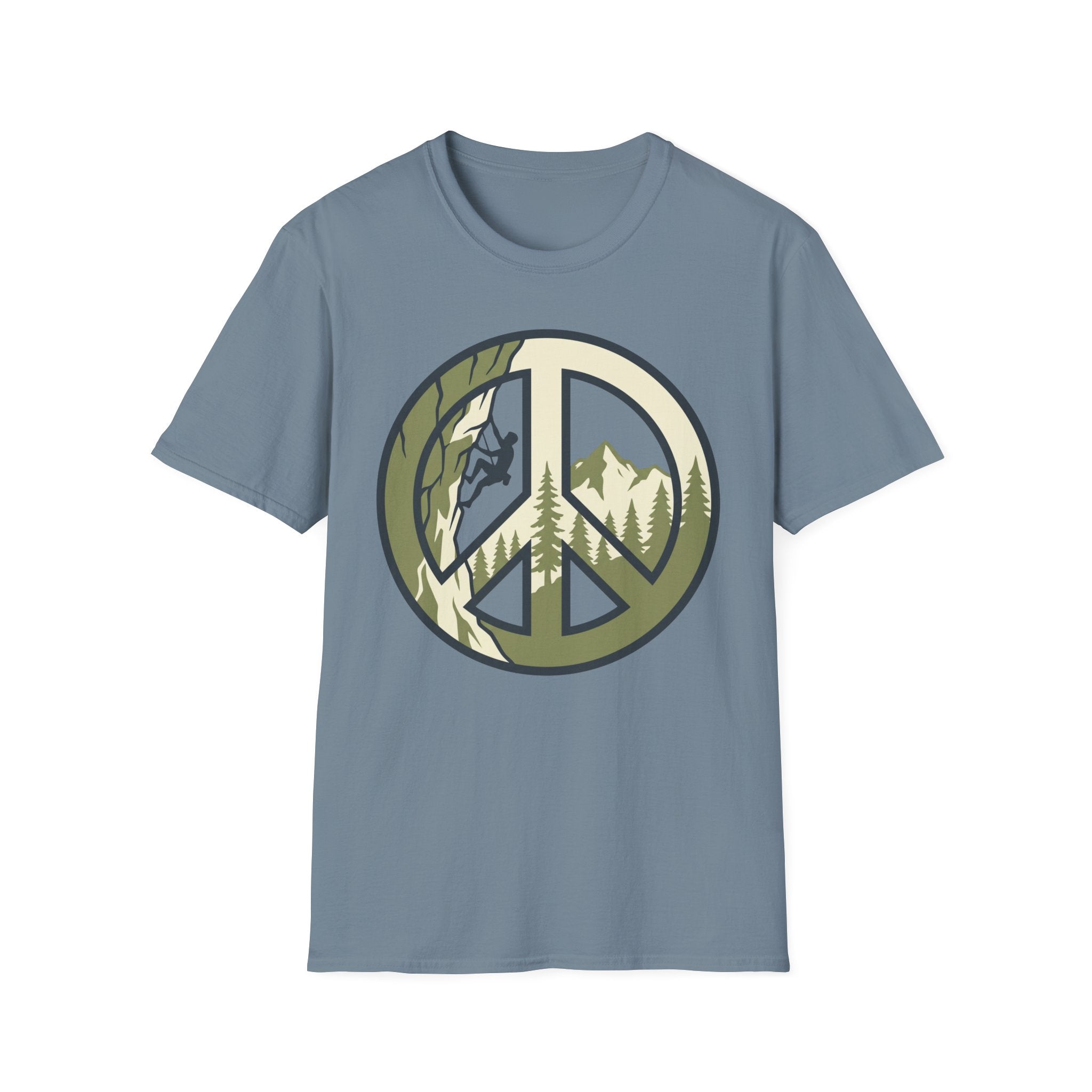 Peace Sign Climbing T-Shirt