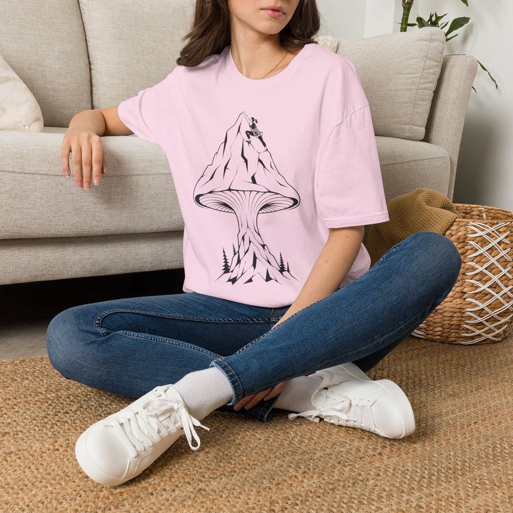 Mushroom Mountain Climbing T-Shirt