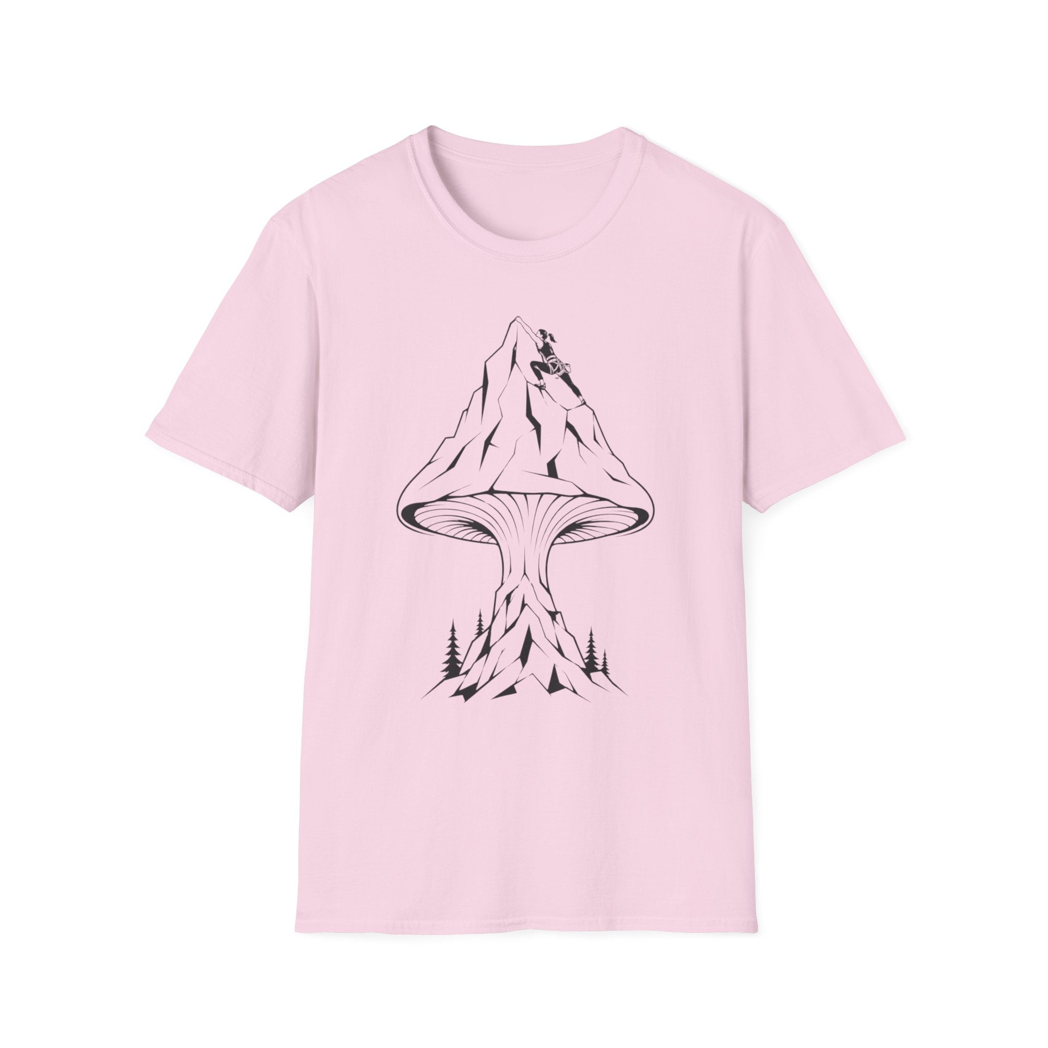 Mushroom Mountain Climbing T-Shirt