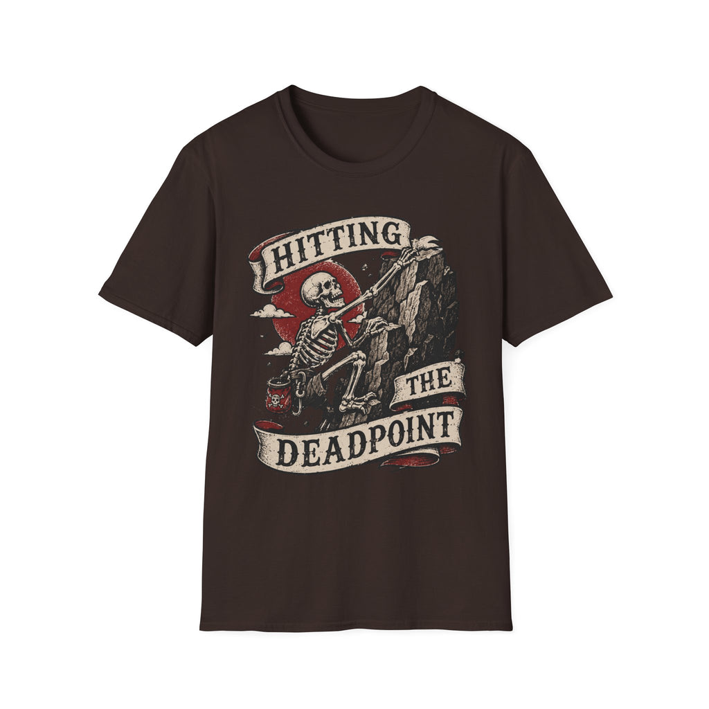 Hitting the Deadpoint Climbing T-Shirt
