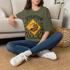 Attention It's a Slippery Sloper Climbing T-Shirt