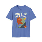 One Step at a Time Cute Bear Climbing T-Shirt