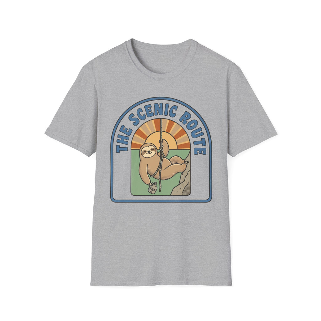 The Scenic Route Sloth Climbing T-Shirt