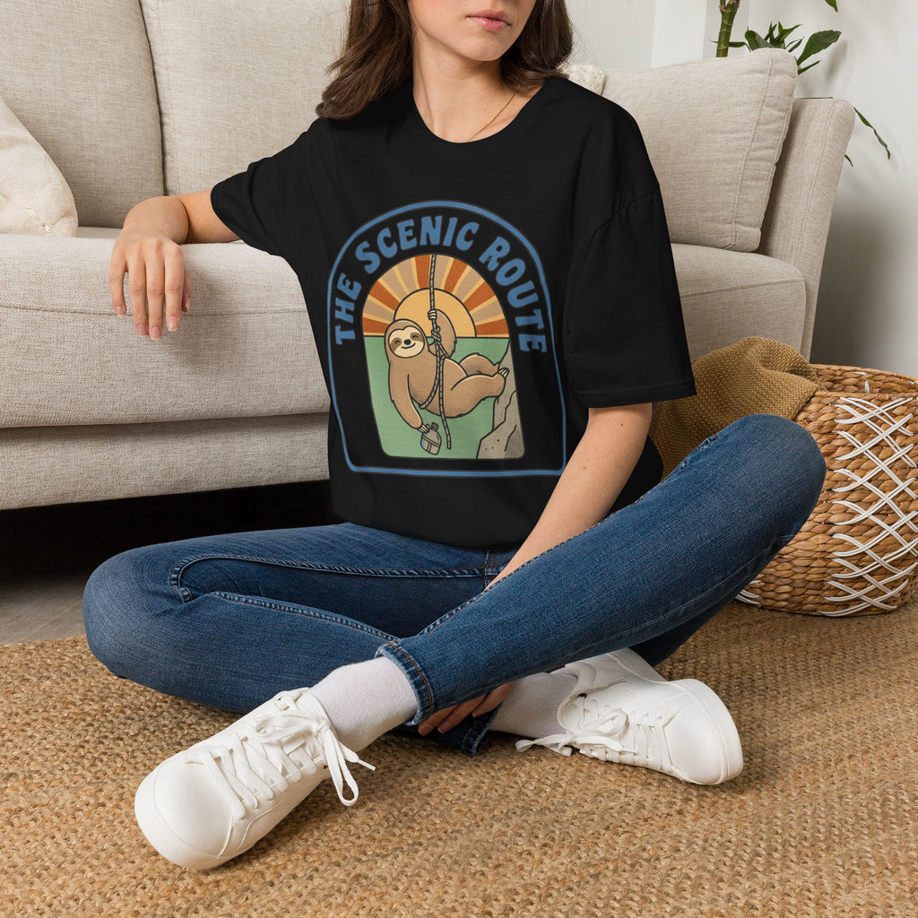 The Scenic Route Sloth Climbing T-Shirt