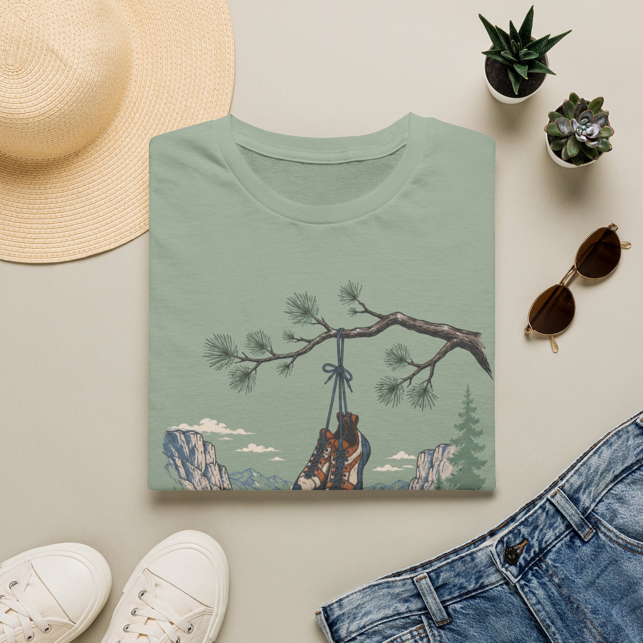 Go Outside The Rocks Are Calling Climbing T-Shirt