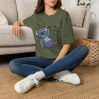 Cute Koala Climbing T-Shirt