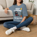 Keep Climbing Stay Grounded Bear T-Shirt