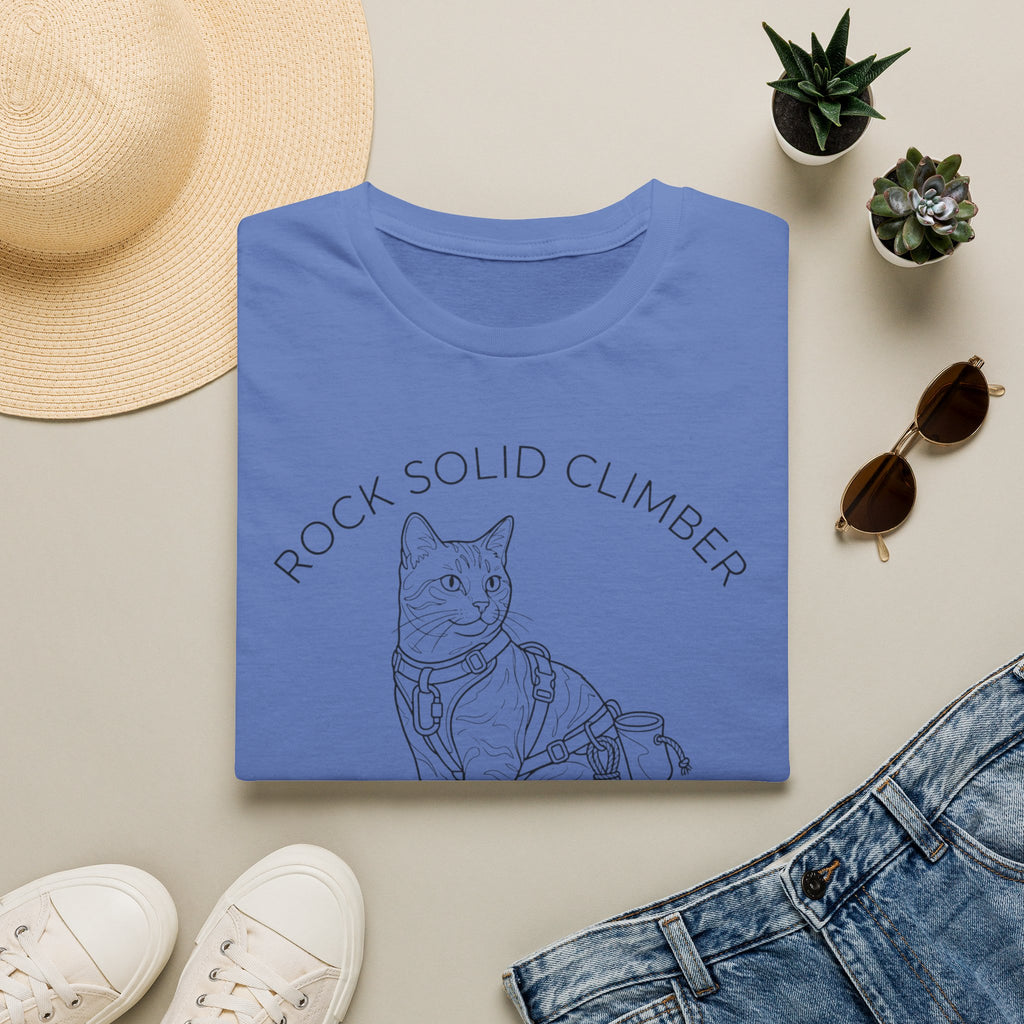Rock Solid Climber Cat T-Shirt