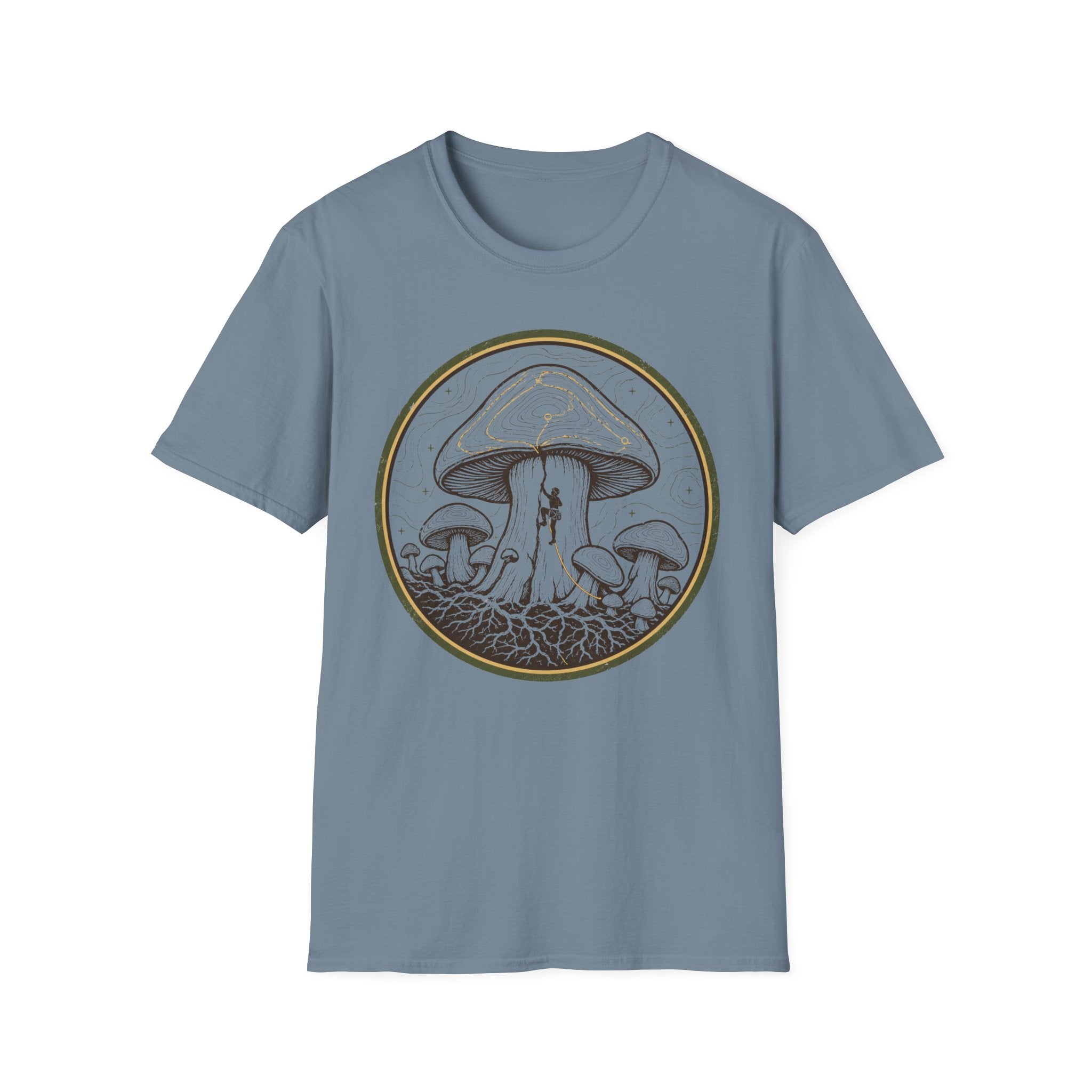 Mushroom Badge Climbing T-Shirt
