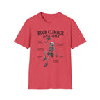 Rock Climber Anatomy T-Shirt