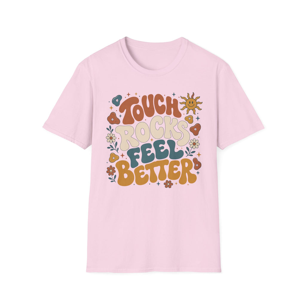 Touch Rocks Feel Better Climbing T-Shirt