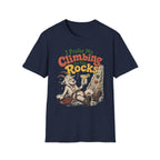 I Prefer My Climbing On The Rocks Goat Climbing T-Shirt
