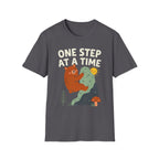 One Step at a Time Cute Bear Climbing T-Shirt