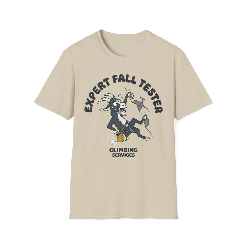 Expert Fall Tester Goat Climbing T-Shirt