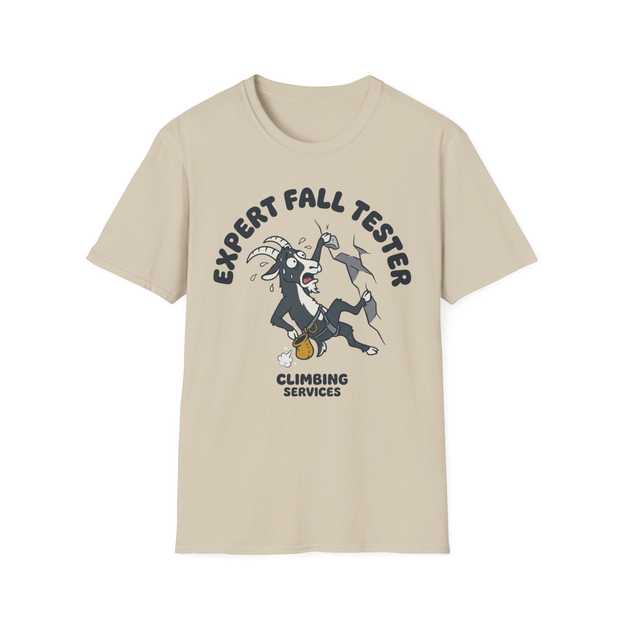 Expert Fall Tester Goat Climbing T-Shirt