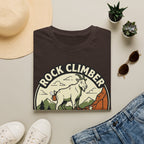 Rock Climber Mountain Goat T-Shirt