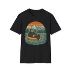Bigfoot Fishing Outdoors T-Shirt