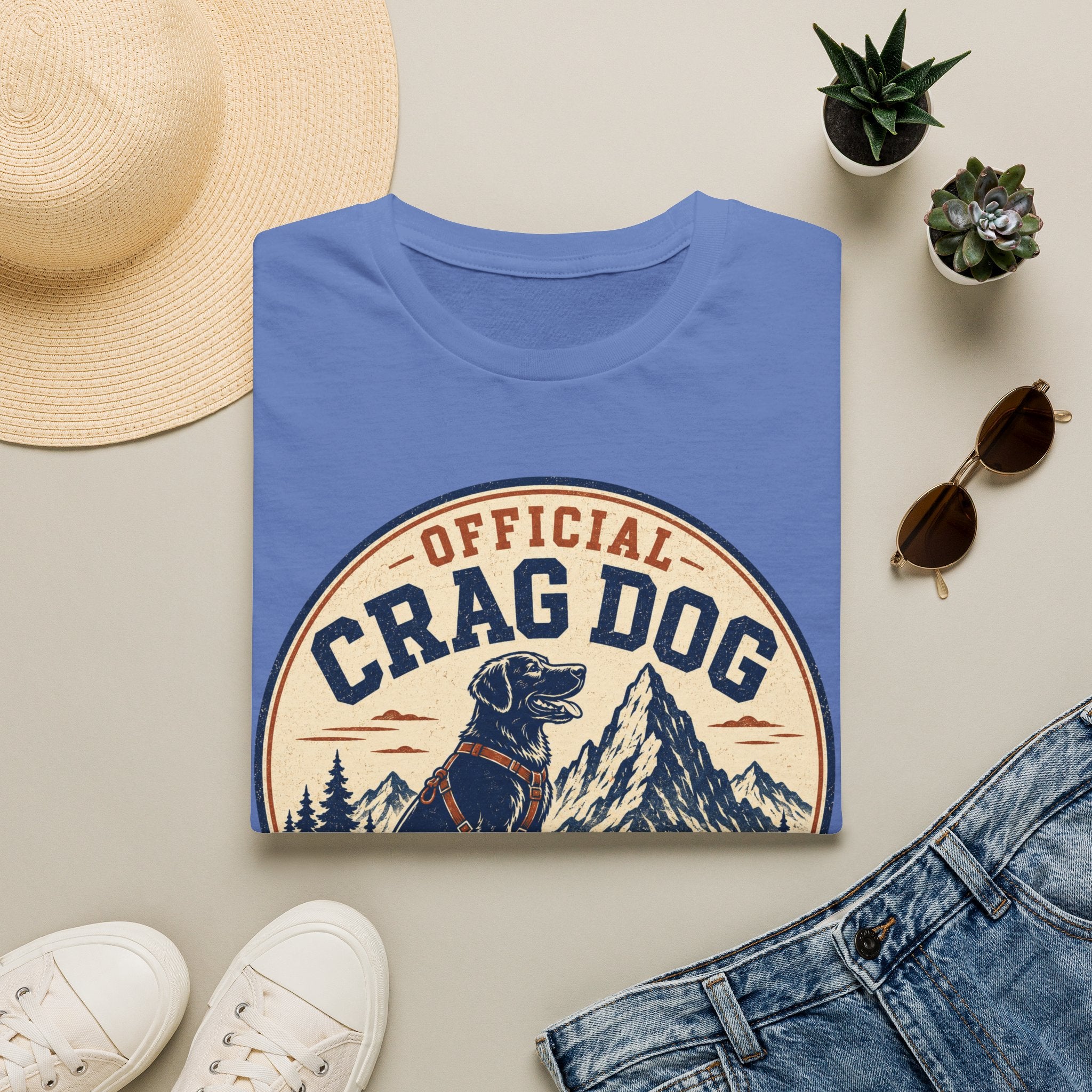 Official Crag Dog Badge T-Shirt