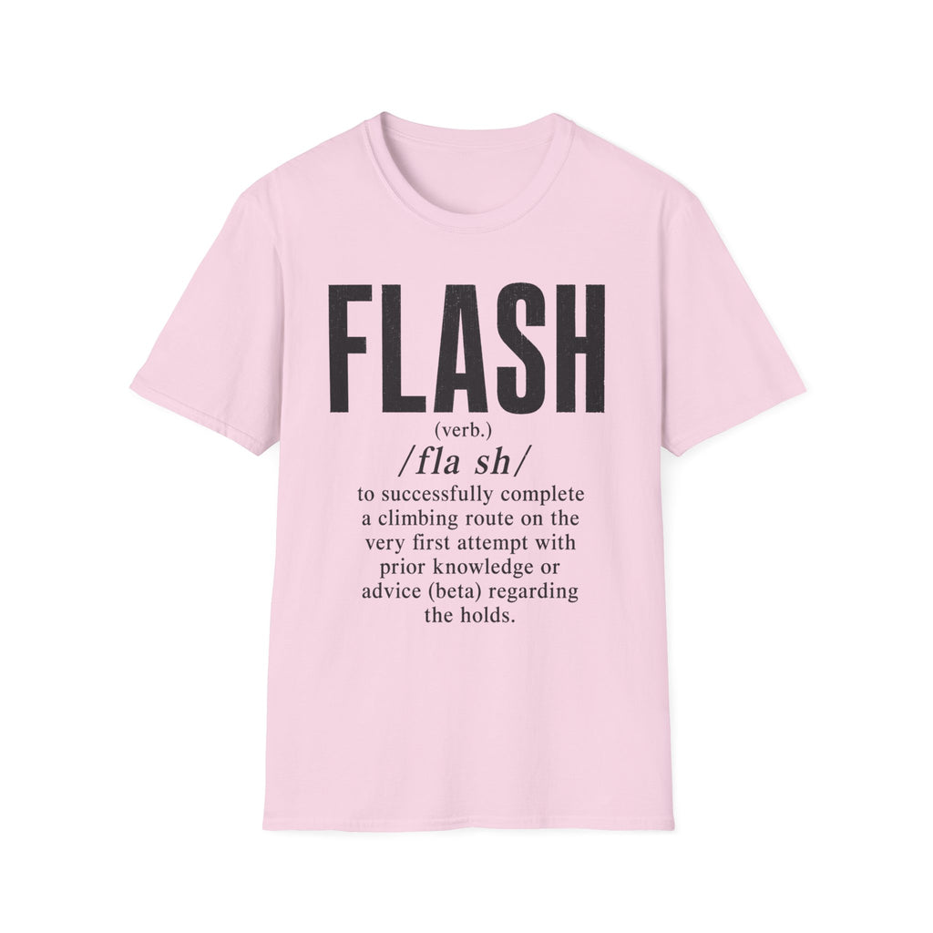 Flash Climbing Definition T-Shirt