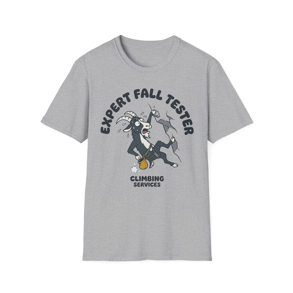 Expert Fall Tester Goat Climbing T-Shirt