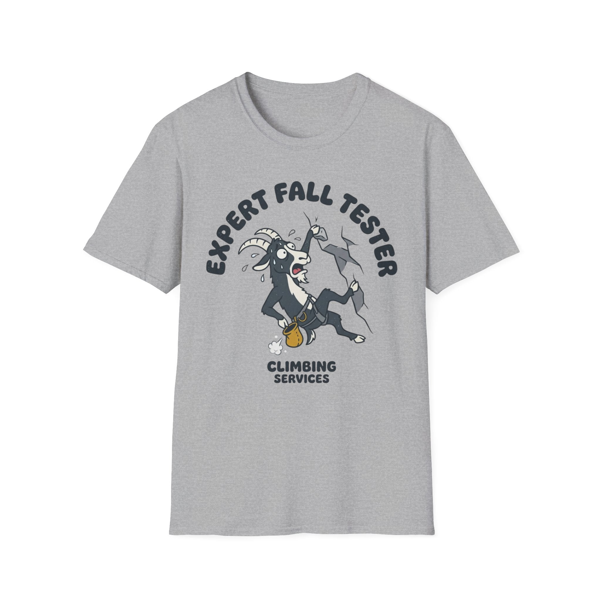 Expert Fall Tester Goat Climbing T-Shirt