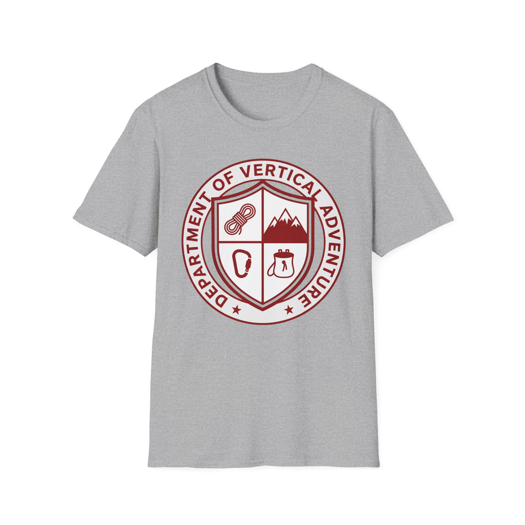Department of Vertical Adventure Climbing T-Shirt