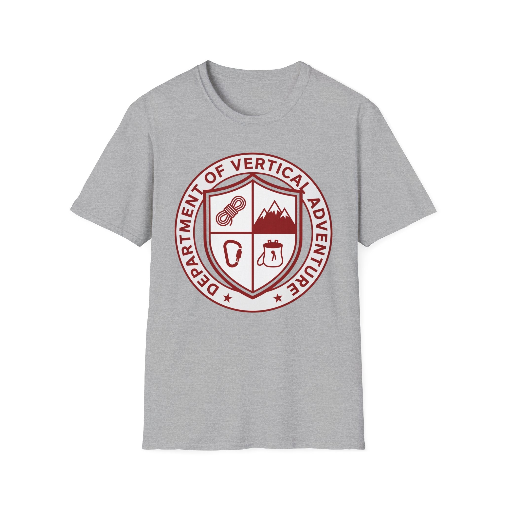 Department of Vertical Adventure Climbing T-Shirt