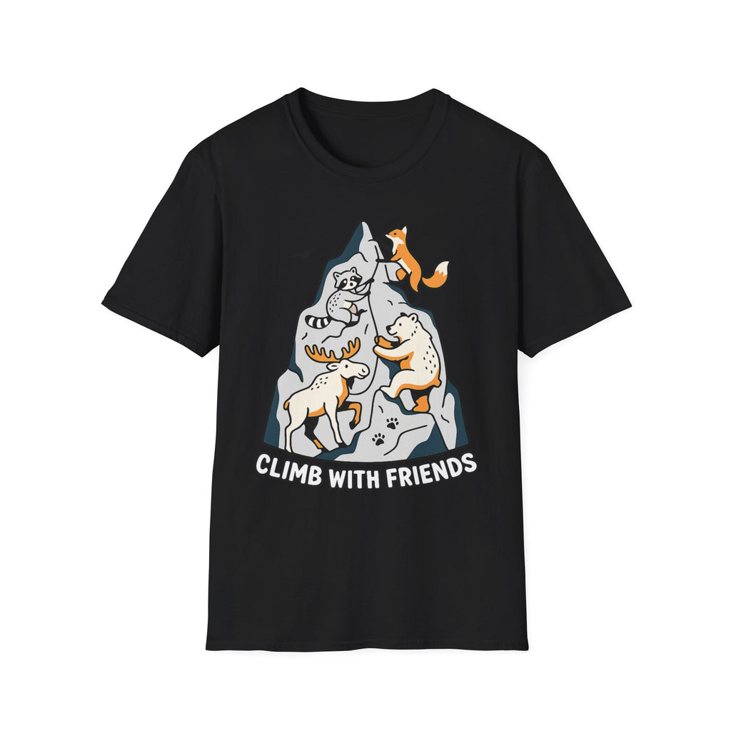 Climb With Friends Animal Climbing T-Shirt