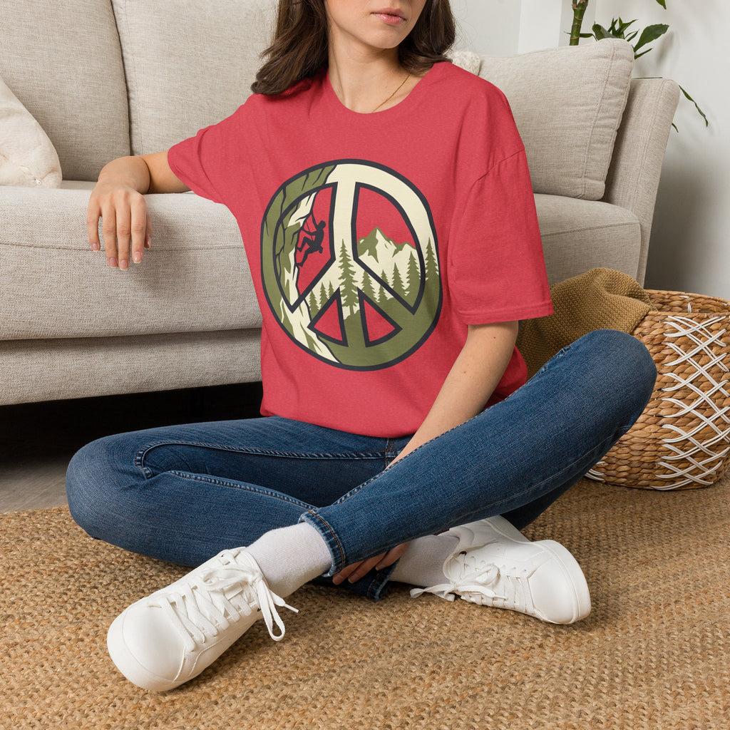 Peace Sign Climbing T-Shirt
