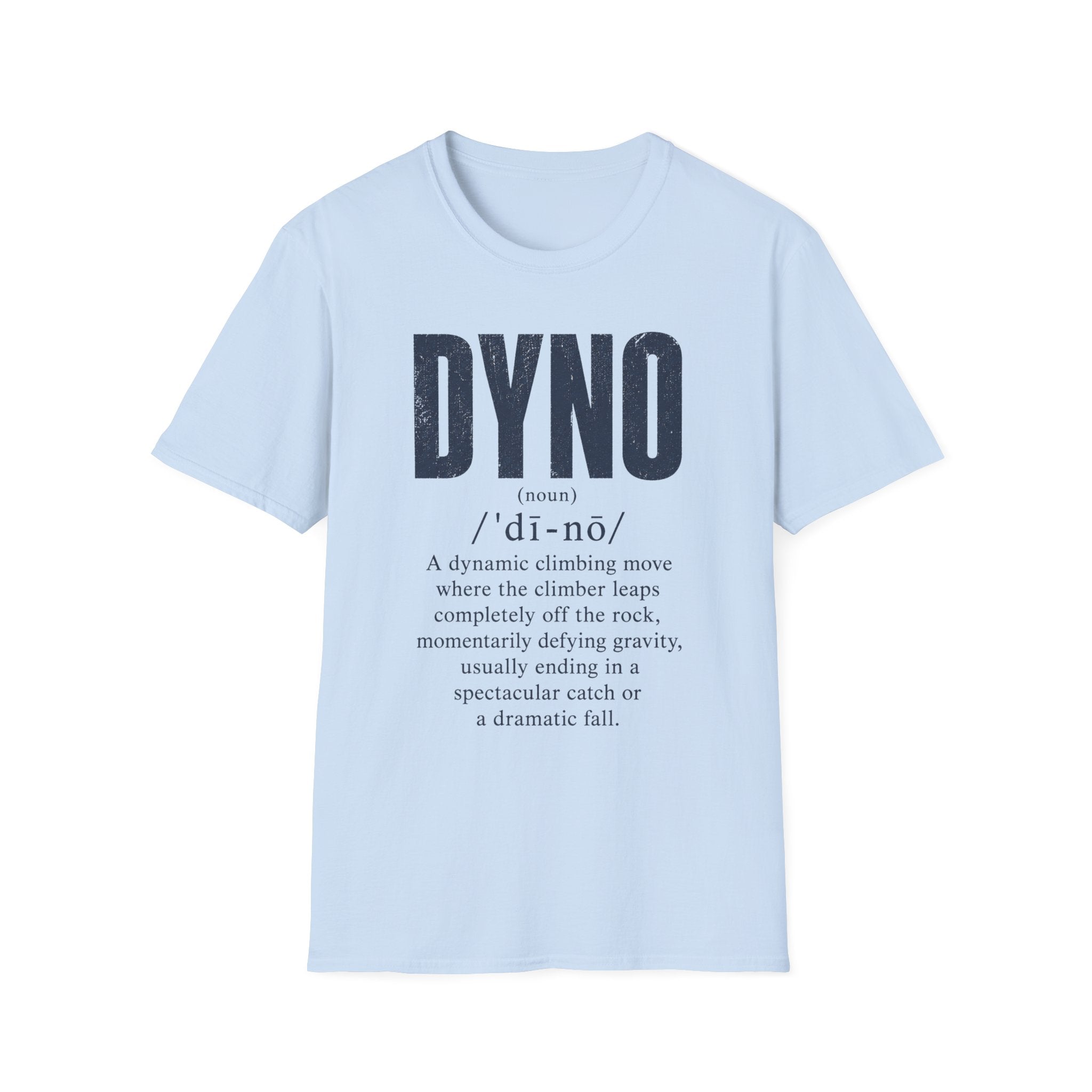 Dyno Climbing Definition T-Shirt