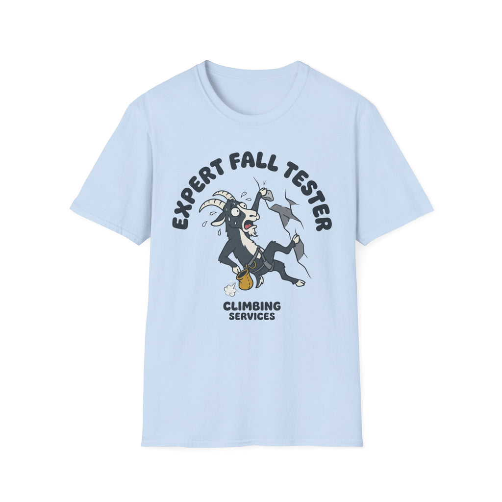 Expert Fall Tester Goat Climbing T-Shirt