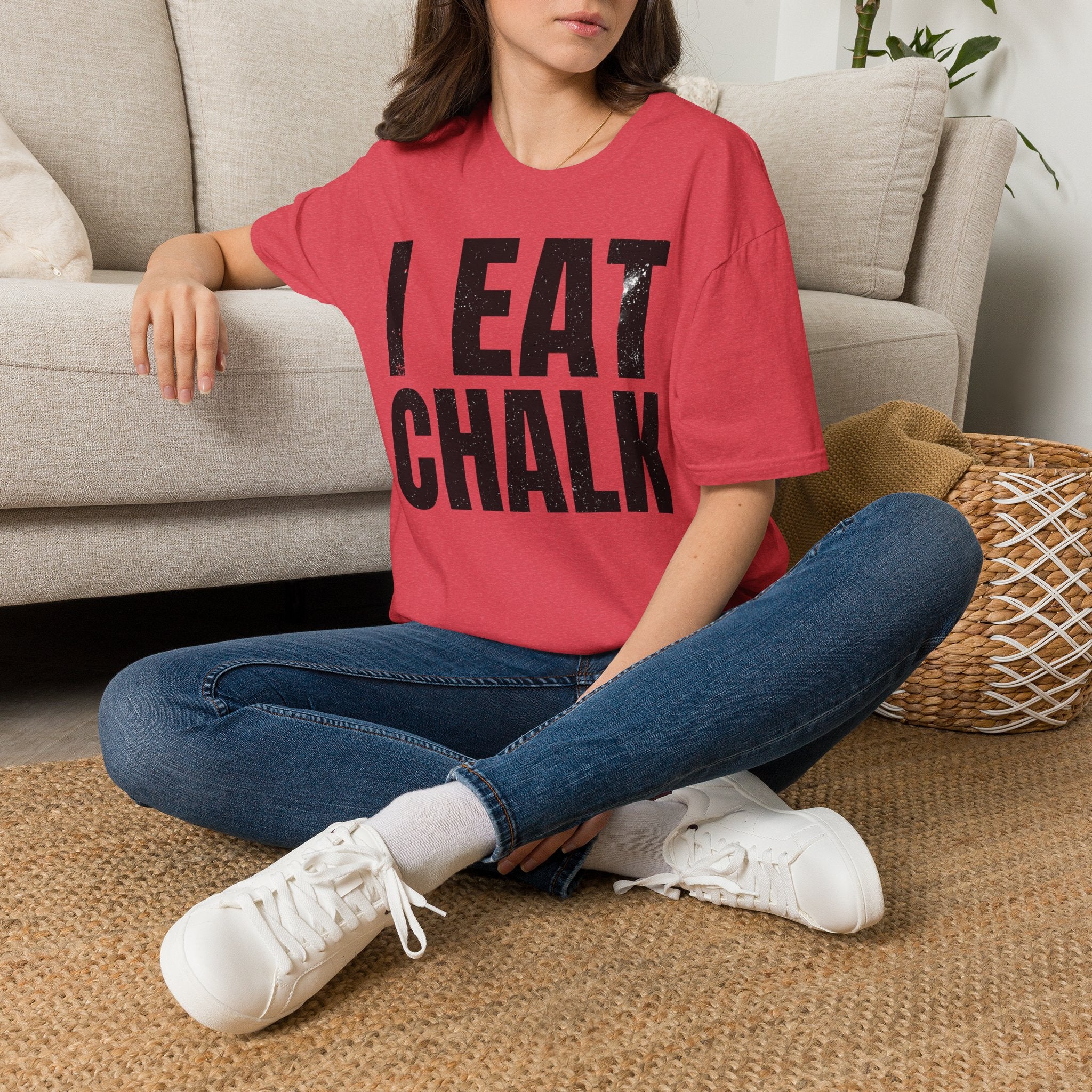 I Eat Chalk Climbing T-Shirt