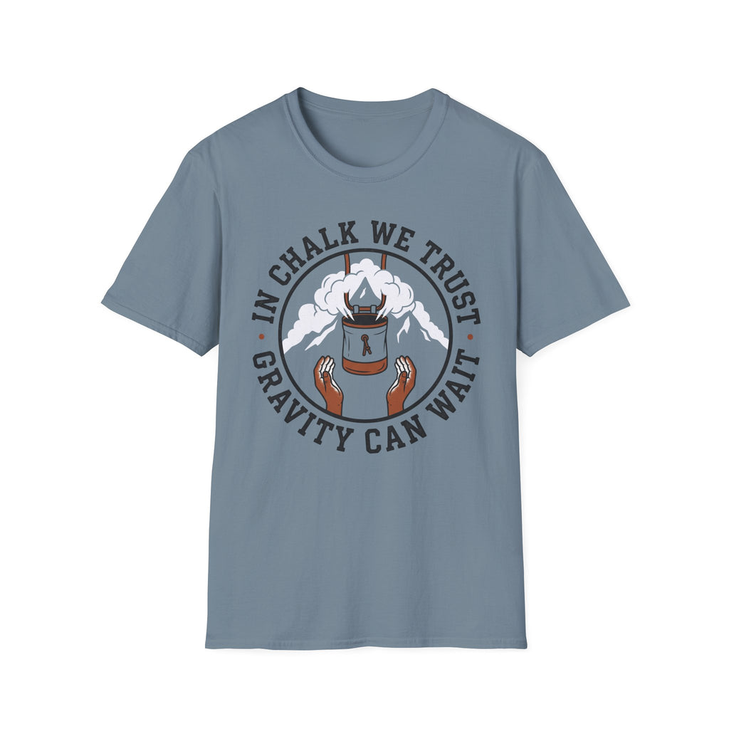 In Chalk We Trust Climbing T-Shirt