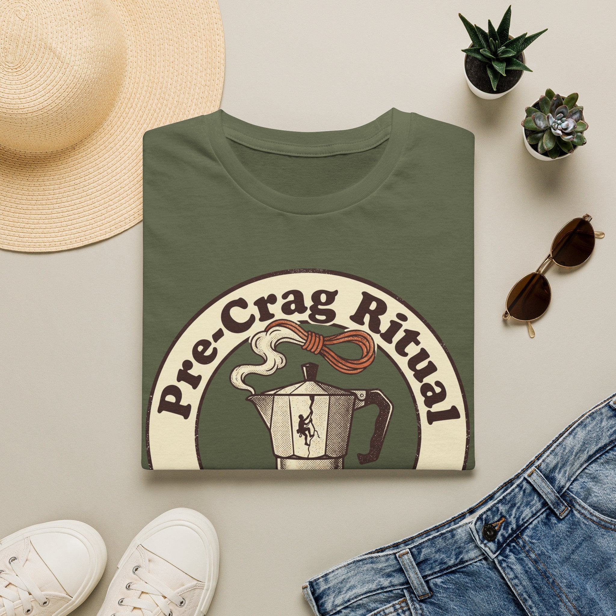 Send Juice Coffee Climbing T-Shirt