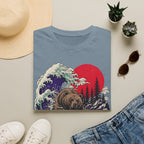 Grizzly Bear Leaping Outdoors T-Shirt