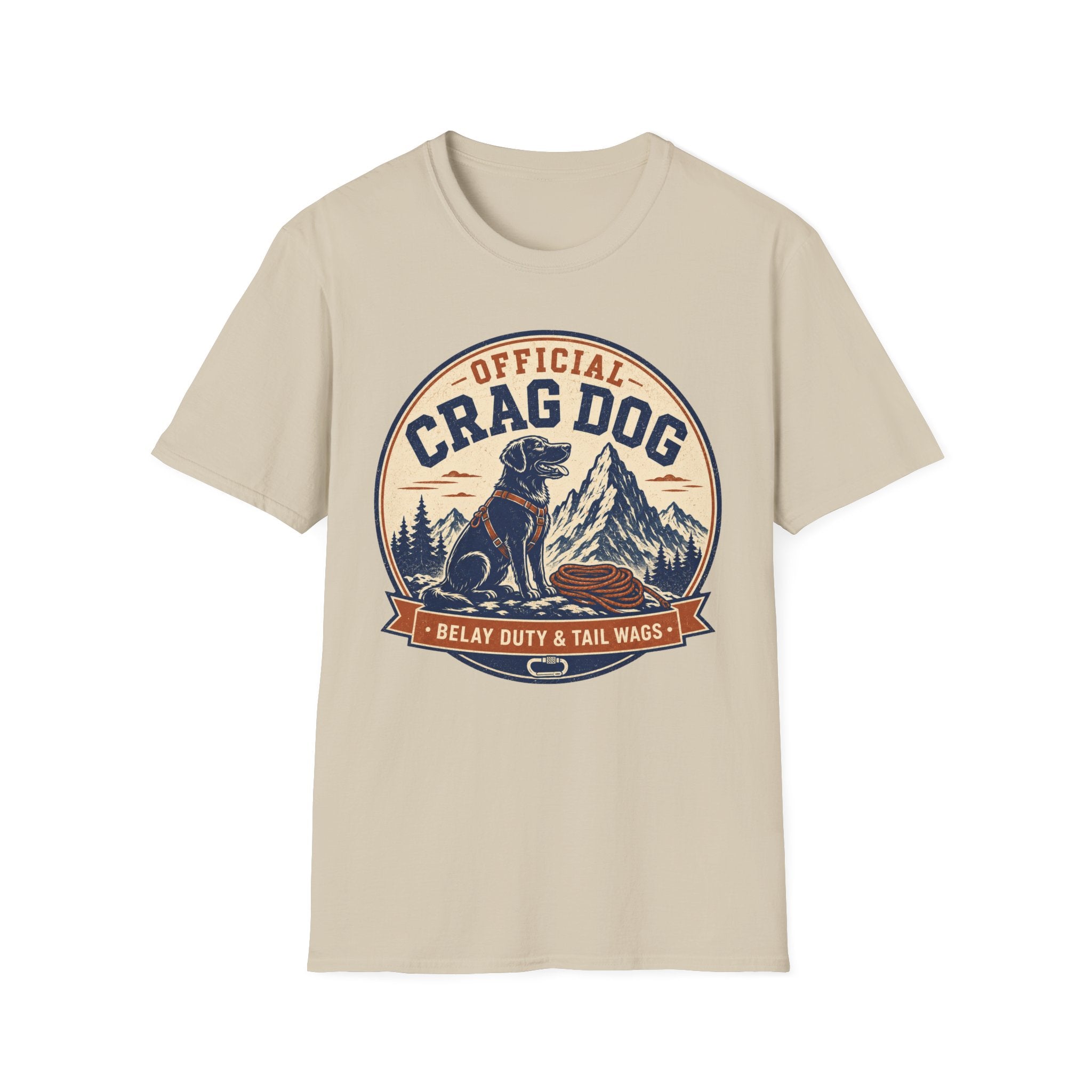 Official Crag Dog Badge T-Shirt