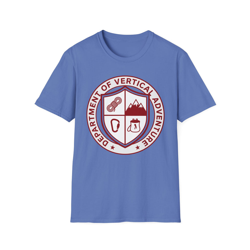 Department of Vertical Adventure Climbing T-Shirt