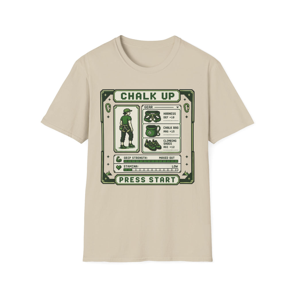 Chalk Up Press Start Short Hair Climber T-Shirt