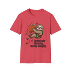 Technically Climbing Mostly Hanging Sloth Climbing T-Shirt