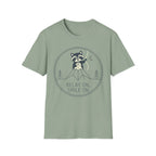 Belay on Smile on Raccoon Climbing T-Shirt