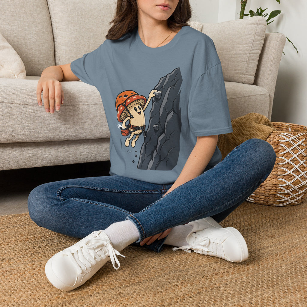 Happy Mushroom Climbing T-Shirt