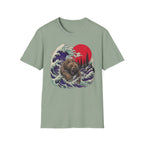 Grizzly Bear Leaping Outdoors T-Shirt